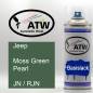 Preview: Jeep, Moss Green Pearl, JN / RJN: 400ml Sprühdose, von ATW Autoteile West.